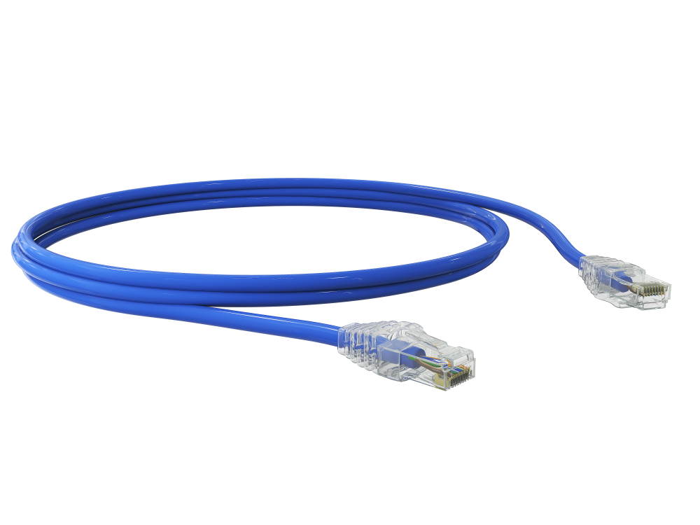 PATCH CORD U/UTP MULTILAN CAT.5E - CM - T568A/B - 10.0m - PRETO