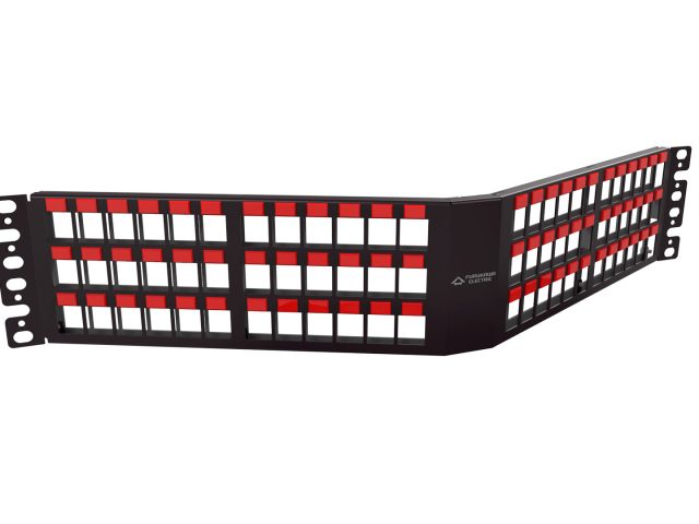 PATCH PANEL DESCARREGADO 72P ANGULAR 2U BLINDADO