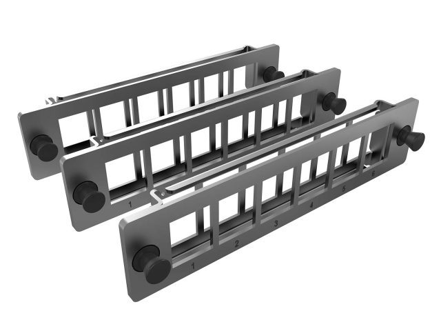 KIT 3X PLACAS LGX 6 POS PARA RJ-45 - BLINDADA