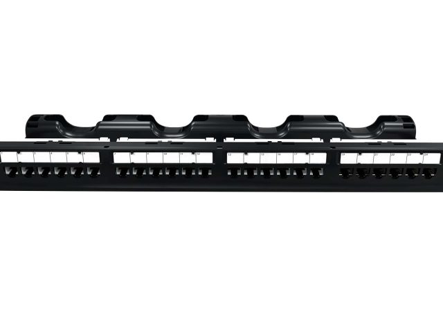 PATCH PANEL MODULAR MULTILAN CAT.6 24 PORTAS T568A/B