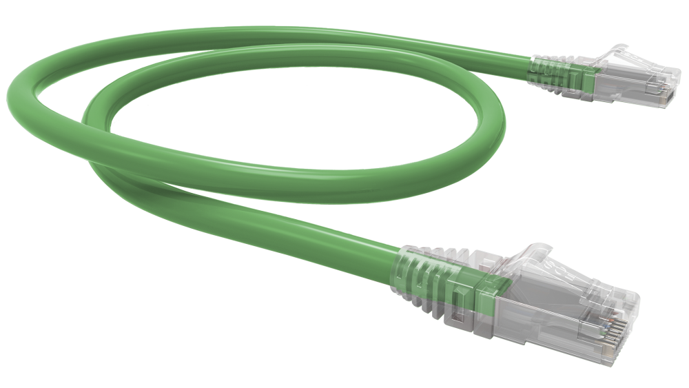 PATCH CORD U/UTP GIGALAN GREEN CAT.6 - LSZH - T568A/B - 2.5m - BRANCO