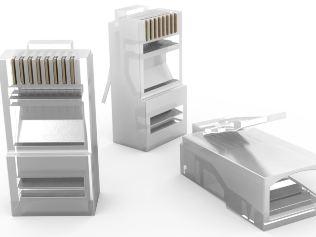 CONECTOR MACHO CAT.6 PARA CABO SOLIDO (PCT 50 PLUGS)