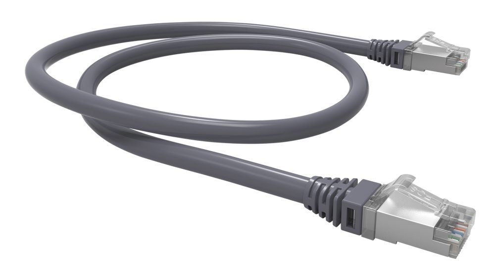 PATCH CORD F/UTP GIGALAN CAT.6A - CM - T568A/B - 15.0m - CINZA (BLINDADO)