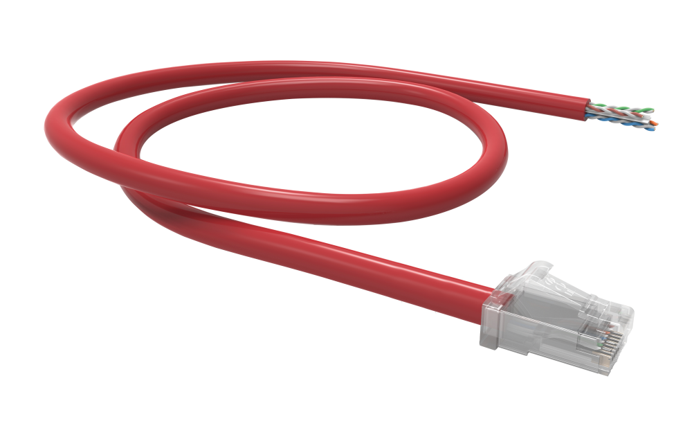 EXTENSAO SOLIDA RJ-45 U/UTP MULTILAN CAT.6 - CM - T568B - 2.5m - CINZA
